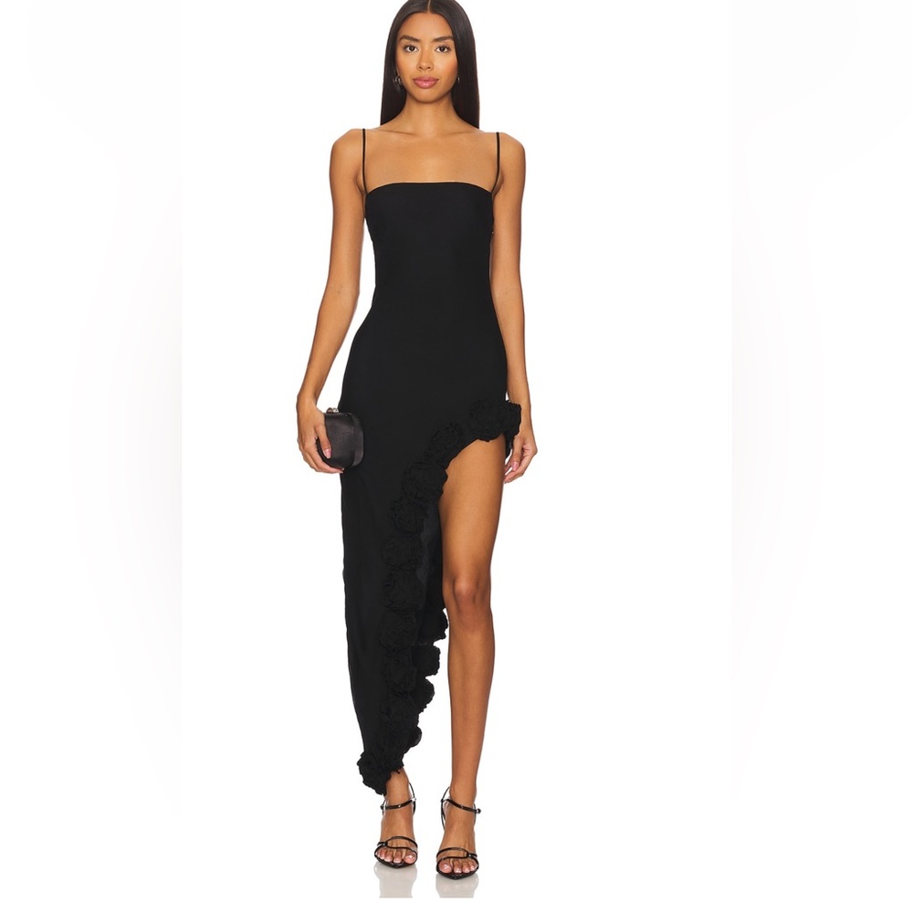 Majorelle Montauk Gown in Black